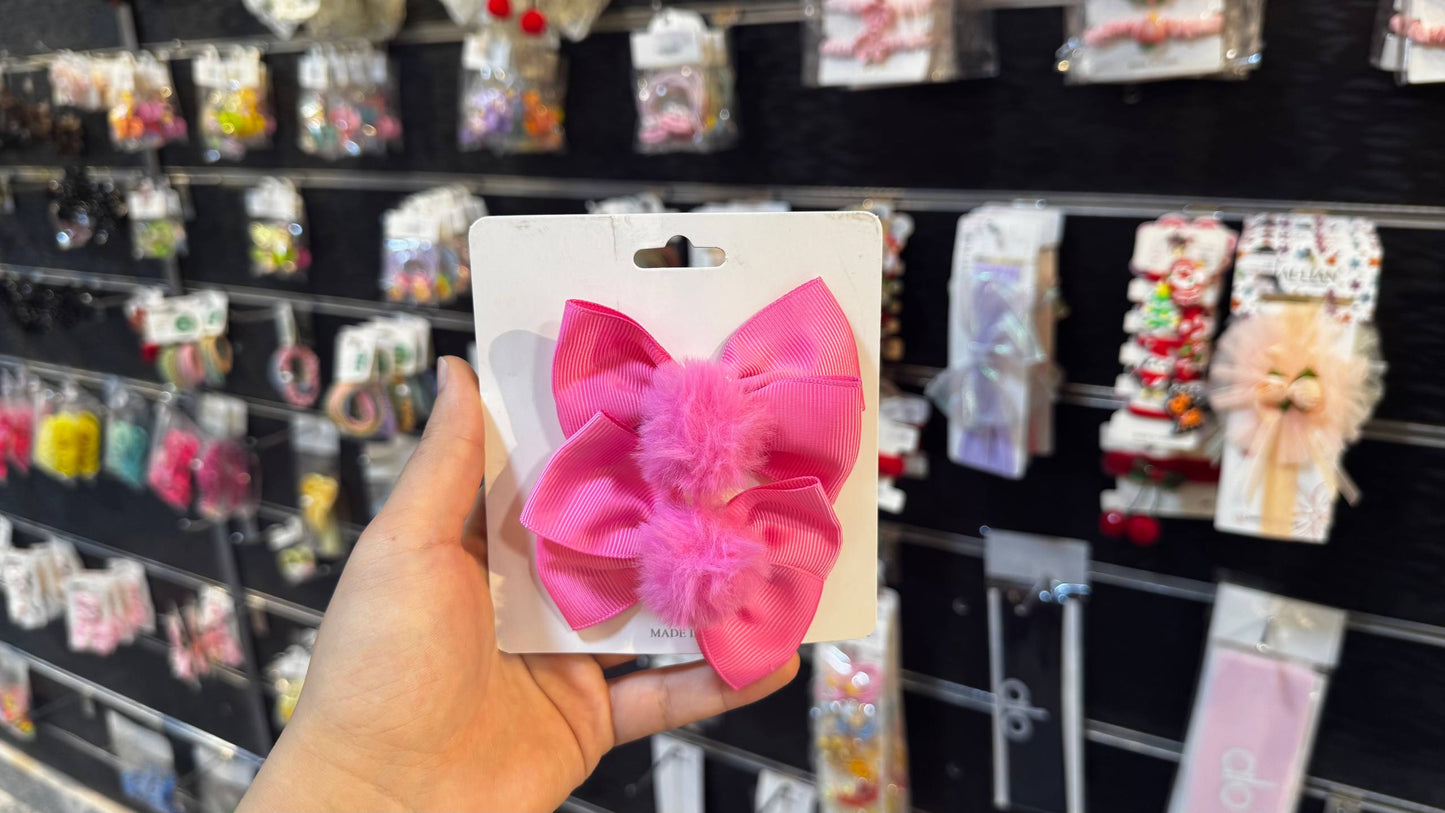 مشبك شعر فيونكة فروية