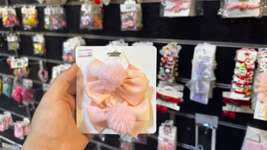 مشبك شعر فيونكة فروية