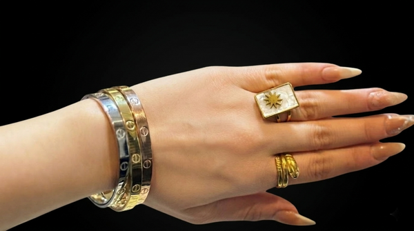 طقم 3 اسوره كارتير ستانلس ستيل